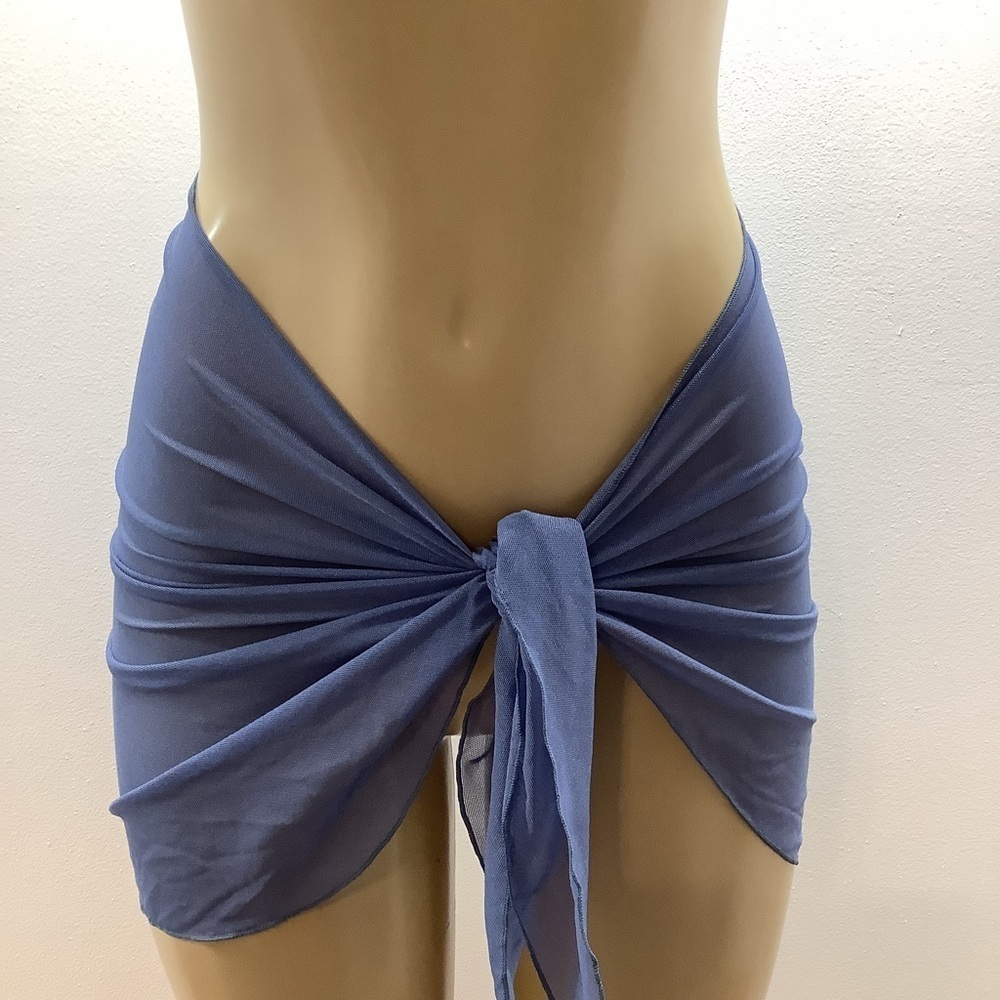 Zuliana Mesh Sarong Skirt Made in USA. New With Tags